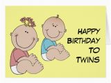 Free Birthday Cards for Twins Happy Birthday to Twins Greeting Cards Zazzle