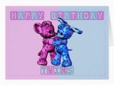Free Birthday Cards for Twins Happy Birthday Twins Card Zazzle