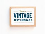 Free Birthday Cards to Text Message Vintage Text Message Greeting Card Graphic Anthology
