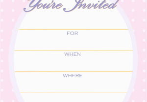 Free Birthday Party Invitation Templates Free Printable Golden Unicorn Birthday Invitation Template
