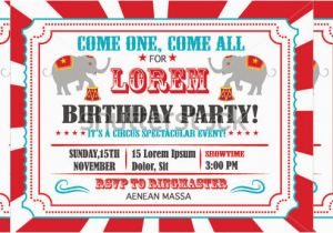 Free Carnival Birthday Invitations 36 Carnival Birthday Invitation Templates Free Sample