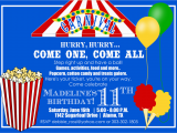 Free Carnival Birthday Invitations 40th Birthday Ideas Carnival Birthday Invitation Template