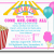 Free Carnival Birthday Invitations 5 Best Images Of Free Printable Carnival Templates