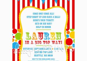 Free Carnival Birthday Invitations Circus Party Invitations Party Invitations Templates