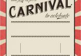 Free Carnival Birthday Invitations Free Carnival Birthday Invitations Bagvania Free