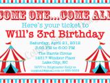 Free Circus Birthday Invitations Printables 6 Best Images Of Circus Ticket Template Printable Blank