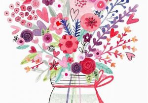 Free Clipart Birthday Flowers Bouquet Clipart Happy Birthday Pencil and In Color