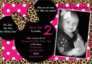 Free Customizable Minnie Mouse Birthday Invitations Personalized Minnie Mouse Birthday Invitations Best