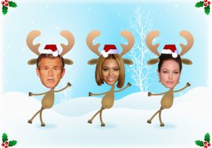 Free Dancing Birthday Cards with Faces Ecards Dancing Xmas Deer