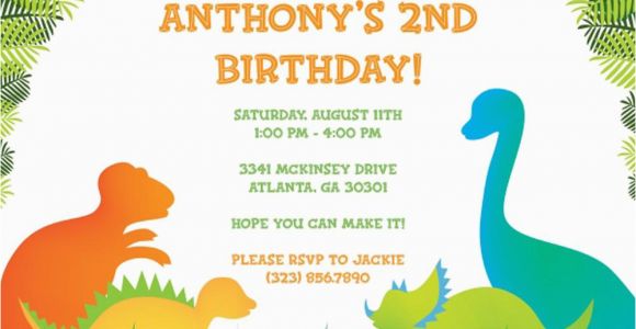 Free Dinosaur Birthday Party Invitation Template 17 Dinosaur Birthday Invitations How to Sample Templates