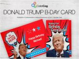 Free Donald Trump Birthday Card Customizable Printable Birthday Card Pdf Funny Donald Trump