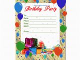 Free Download Birthday Invitation Templates 50 Microsoft Invitation Templates Free Samples