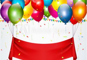 Free Download Happy Birthday Banner Happy Birthday Banner Background Vector Buy This Stock