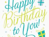 Free E Birthday Cards for Her Free Printable Happy Birthday to You Greeting Card Free E