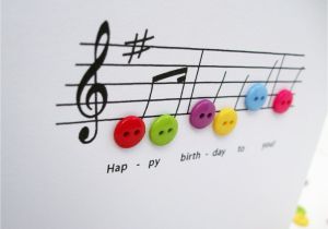 Free E Birthday Cards with Music Happy Birthday Music Card Birthday Card with button Notes
