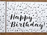 Free E Birthday Cards with Music Music Note Birthday Card Musician Birthday Card by