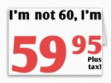 Free E Cards 60th Birthday Funny Fun 60th Birthday Plus Tax Card Birthdays