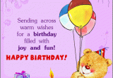 Free E-cards for Birthdays Advance Happy Birthday Wishes Messages Happy Birthday