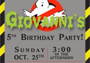 Free Ecard Birthday Invitations Create Own Ghostbusters Birthday Invitations Free Ideas