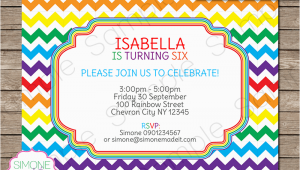 Free Editable Birthday Invitations Rainbow Party Invitations Template Birthday Party