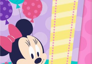 Free Electronic Birthday Cards with Music Minnie Mouse Musical 1st Birthday Card Greeting Cards