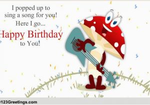 Free Email Birthday Cards Funny with Music Fun Birthday Pop song Free songs Ecards Greeting Cards
