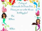 Free Evites Birthday Invitations Mermaid Birthday Invitations Free Printable Best Party Ideas