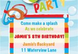 Free Ferrari Birthday Invitations Download Swim Party Invitation orderecigsjuice Info