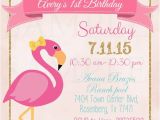 Free Flamingo Birthday Invitations Pink Flamingo Pool Party Birthday Invitation Printable File