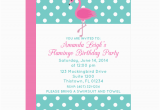 Free Flamingo Birthday Invitations Polka Dot Flamingo Party Invitation Chicfetti
