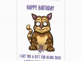 Free Funny Birthday Cards to Print at Home Funny Birthday Card From the Cat Limalima Co Uk