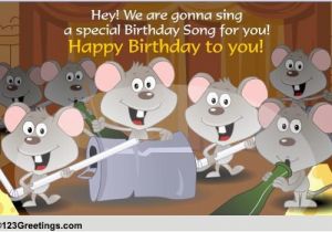 Free Funny Musical Birthday Cards A Special Birthday song Free songs Ecards Greeting Cards