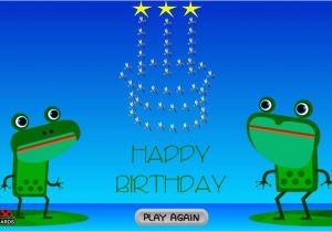 Free Funny Singing Email Birthday Cards Funny Happy Birthday Singing Frogs E Cards Ladybugecards