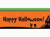 Free Halloween Happy Birthday Banner Trick or Treat Halloween Banner Birthdayexpress Com