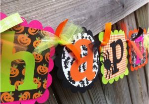 Free Halloween Happy Birthday Banner Unavailable Listing On Etsy
