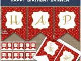 Free Happy 80th Birthday Banner Surprise Party Invitations Printable Black Gold Surprise