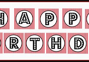 Free Happy Birthday Banner Printable Black and White Happy Birthday Banner Printable Black and White theveliger