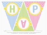 Free Happy Birthday Banner Printable Pdf Free Easter Party Printables From Blugrass Designs Catch