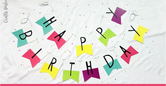 Free Happy Birthday Banner Printable Pdf Free Printable Banner Happy Birthday Pennants Consumer