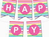 Free Happy Birthday Banner to Print Free Printable Happy Birthday Signs Printable 360 Degree