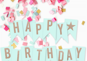 Free Happy Birthday Banner to Print I Should Be Mopping the Floor Free Printable Happy