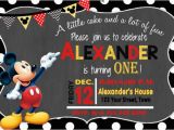 Free Mickey Mouse Birthday Invitations 31 Mickey Mouse Invitation Templates Free Sample