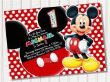 Free Mickey Mouse Birthday Invitations Mickey Mouse Invitation Template Free Joy Studio Design