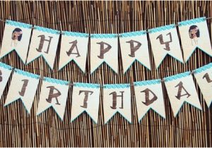 Free Moana Happy Birthday Banner Free Disney Moana Birthday Party Printables Pretty My Party