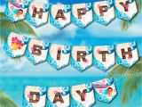 Free Moana Happy Birthday Banner Moana Banner Moana Party Banner Moana Printable Por Lythiumart