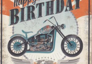 Free Motorcycle Birthday Cards Motorbike Happy Birthday Card Karenza Paperie