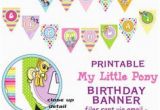 Free My Little Pony Happy Birthday Banner It 39 S Your Birthday Have A Rainbow Day Graphics