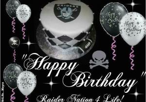 Free Oakland Raiders Birthday Card for My Raider Sista Raiders Pinterest Raiders and