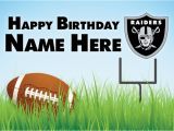 Free Oakland Raiders Birthday Card Free Custom Sports Birthday Card Oakland Raiders