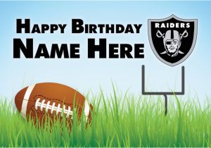 Free Oakland Raiders Birthday Card Free Custom Sports Birthday Card Oakland Raiders